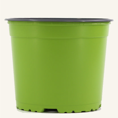 Green nursery pot