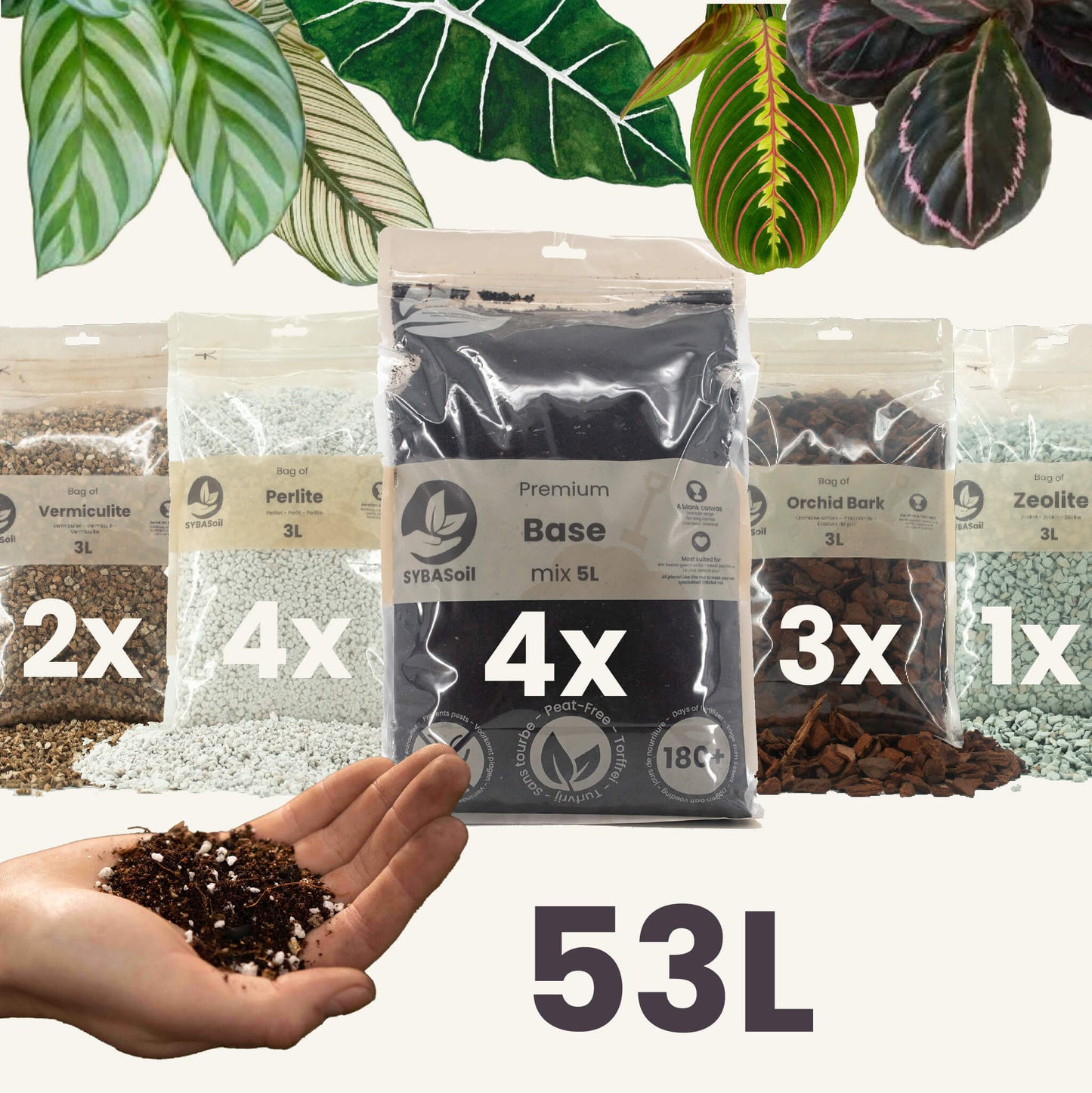 Super DIY Tropisk Jungle-mixpaket